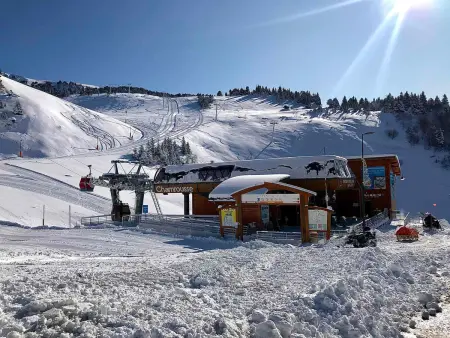 Studio cabine Chamrousse, 50m pistes, 4 personnes : photo 12