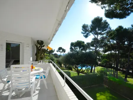 Location appartement à Begur, Appartement avec piscine à 400 m de la plage à Begur, Aiguablava