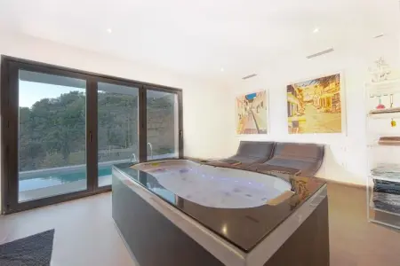 Villa Tomillo Marbella : 450 m² piscine chauffée : photo 14
