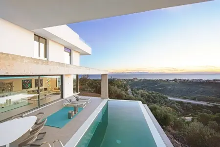 Villa Tomillo Marbella : 450 m² piscine chauffée : photo 28