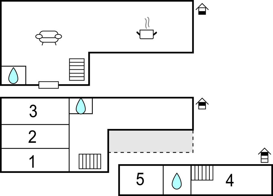 Maison 10 pers. avec piscine chauffée à Gommecourt - Photo 32
