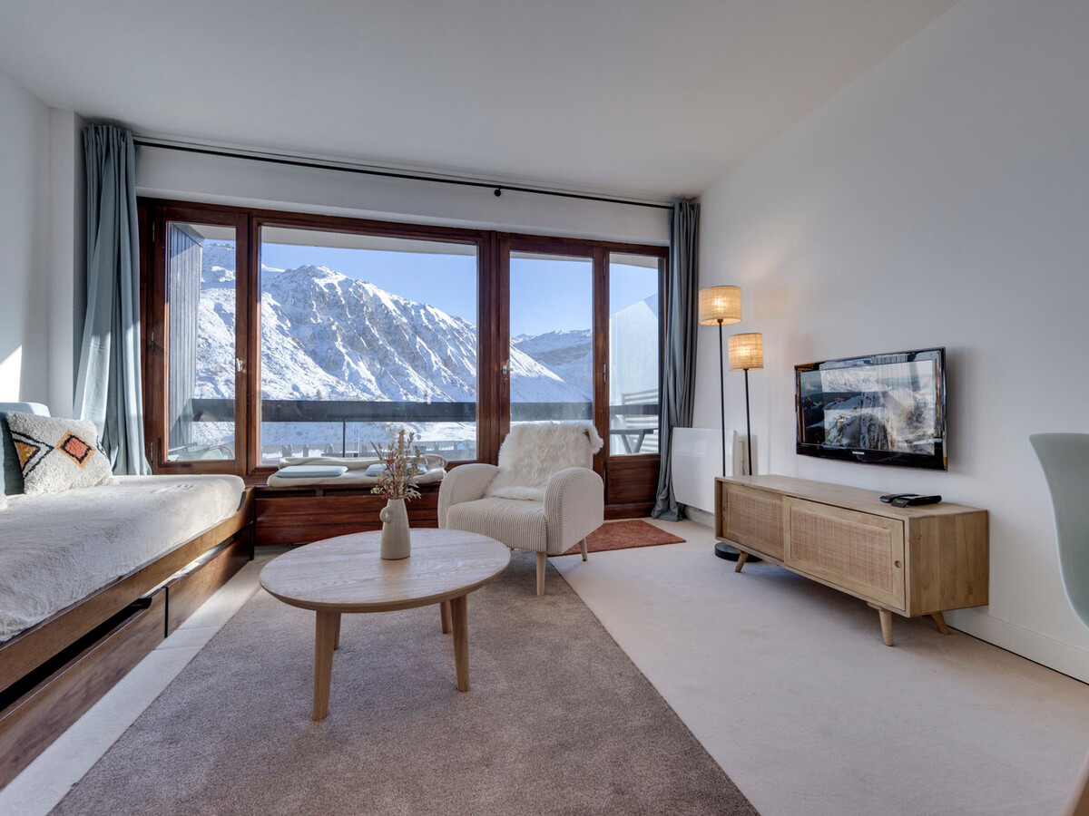 Appart 2 pièces 4 pers Tignes, balcon sud au pied des pistes - Photo 1