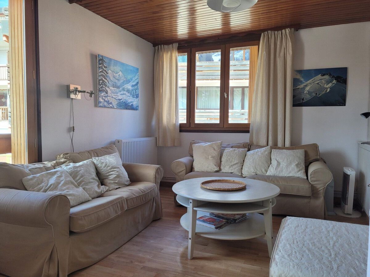 T4 rénové 60m² aux pistes, balcon vue Pra-Loup - Photo 1