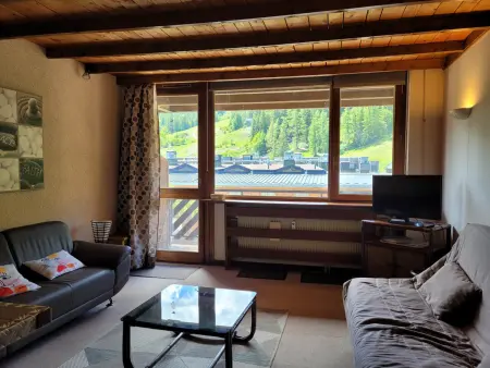 Location appartement à Pra Loup, Studio rénové 4 pers, sud, proche pistes et galerie