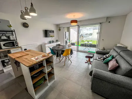 Appartement 3 pièces à Étel avec jardin, wifi et parking privé : photo 5