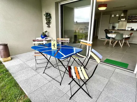 Appartement 3 pièces à Étel avec jardin, wifi et parking privé : photo 18