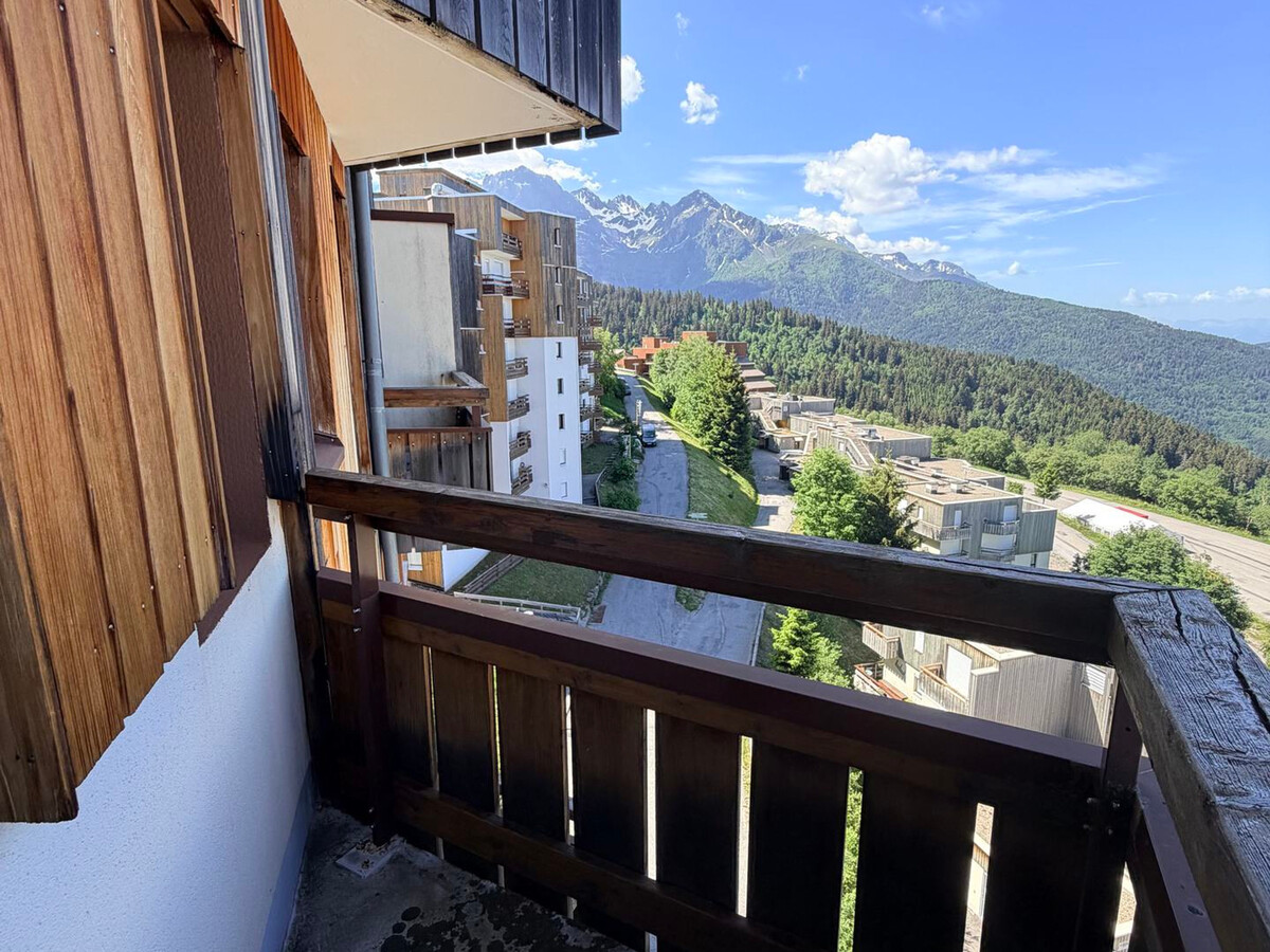 Studio 3 couchages avec balcon vue vallée aux Adrets - Photo 10