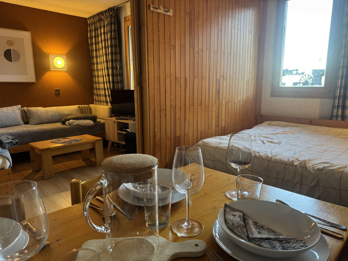 Studio 4 pers. aux Avanchers-Valmorel, pied des pistes - Photo 5