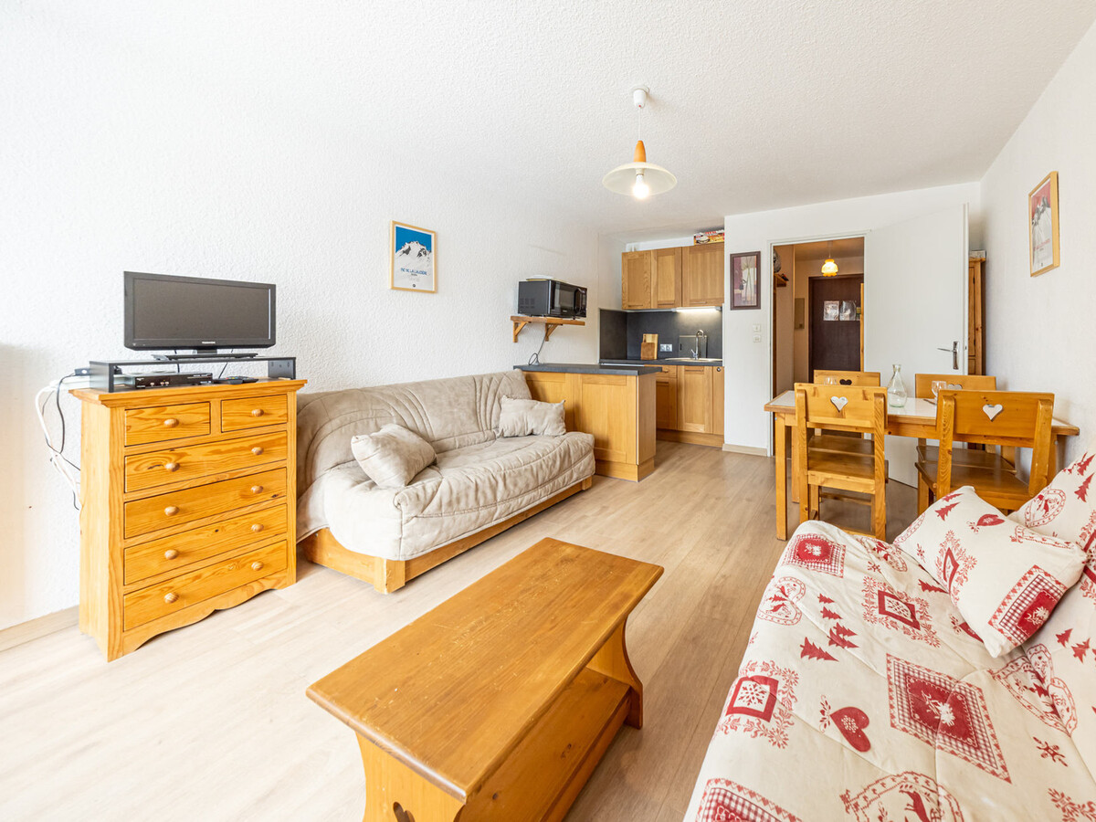 Studio 29 m² balcon sud, pied du télésiège Mollaret - Photo 6