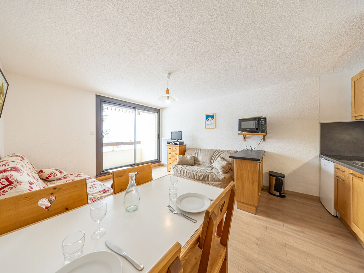 Studio 29 m² balcon sud, pied du télésiège Mollaret - Photo 8