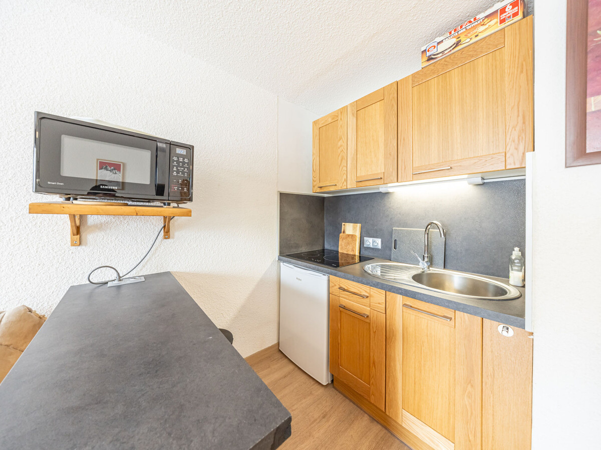Studio 29 m² balcon sud, pied du télésiège Mollaret - Photo 9