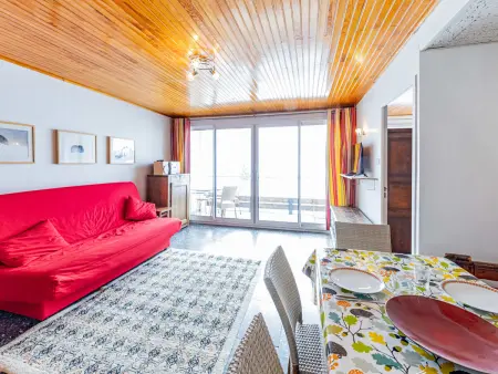 Location appartement à Saint François Longchamp, Appartement 6 pers au pied des pistes, balcon sud