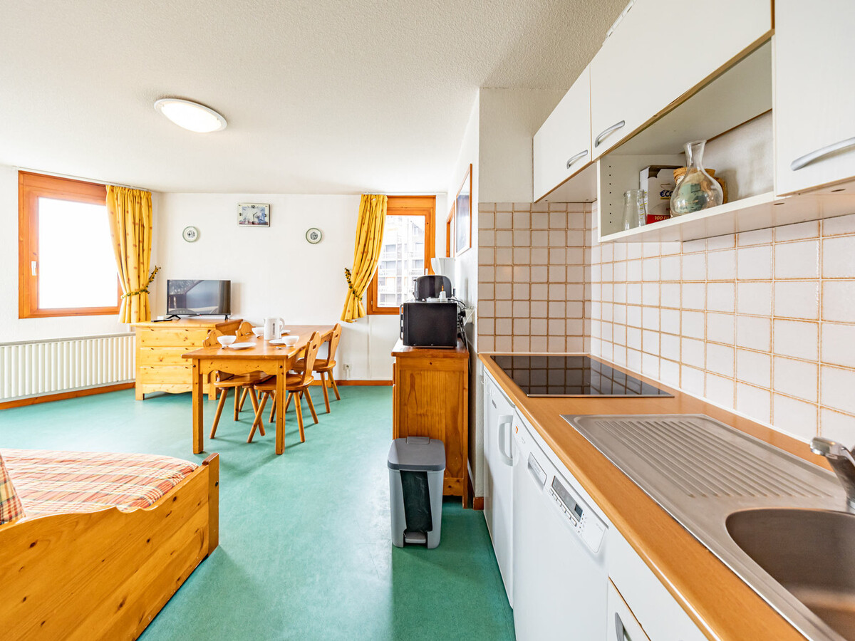 Appartement 7 pers., balcon sud, centre-station Saint-François - Photo 1