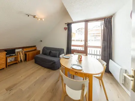 Location appartement à Saint François Longchamp, Charmant studio 24m² pour 4 personnes, au pied des pistes, près balnéothérapie
