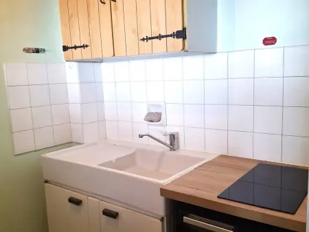Studio 40m² centre-station, balcon sud, pied des pistes : photo 4