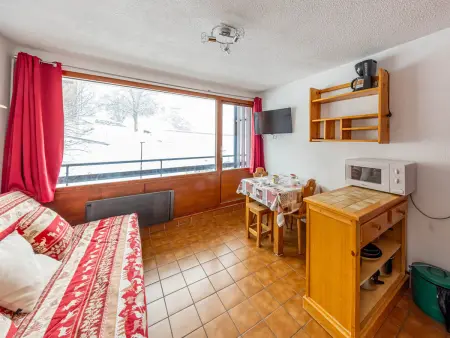 Location appartement à Saint François Longchamp, Studio 24m² pour 4 pers. - Balcon & Skis aux pieds