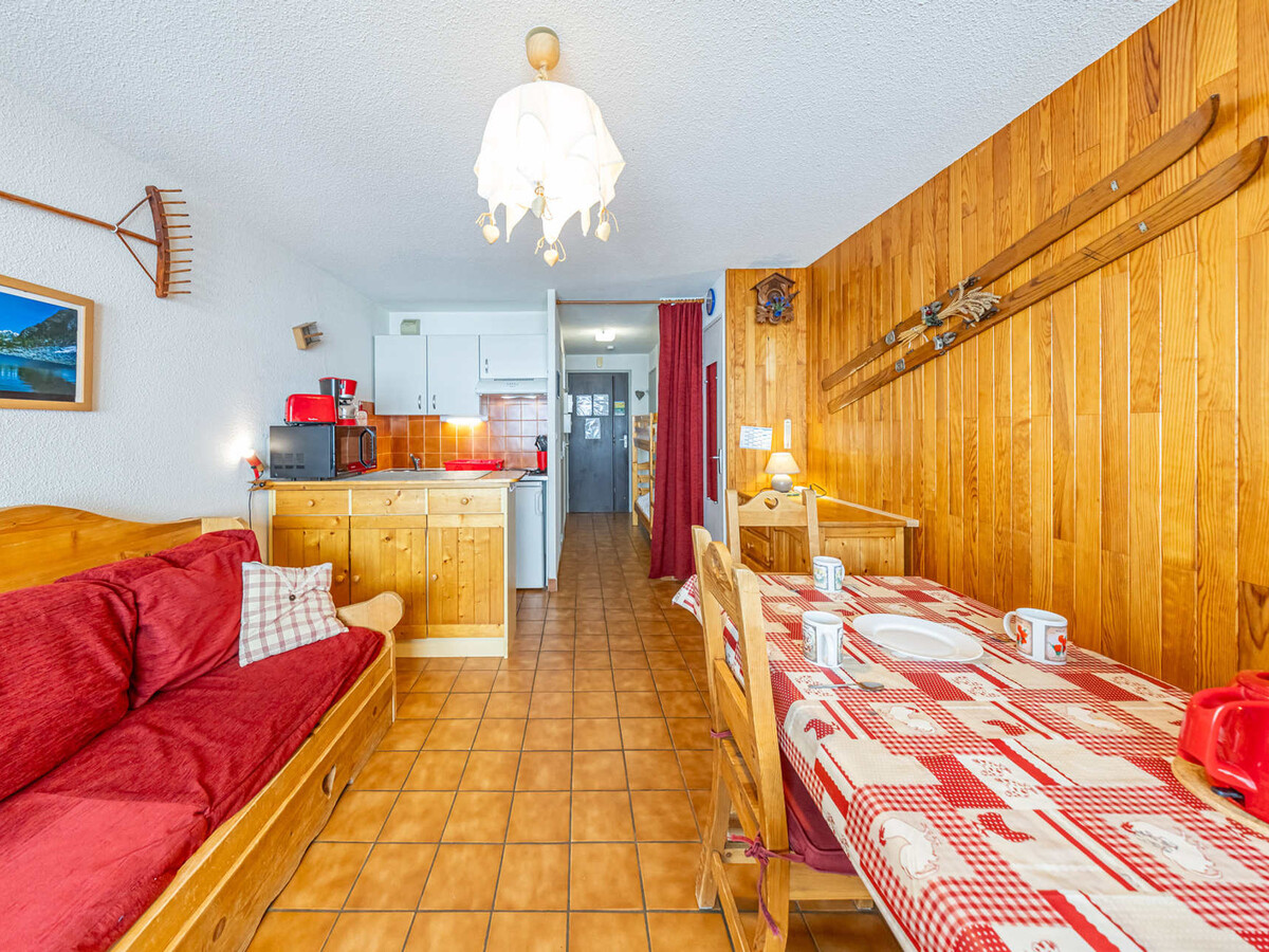 Studio 4 pers balcon sud, pied des pistes à Saint-François - Photo 3