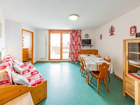 Location appartement à Saint François Longchamp, T3 35m² au pied des pistes pour 6 personnes