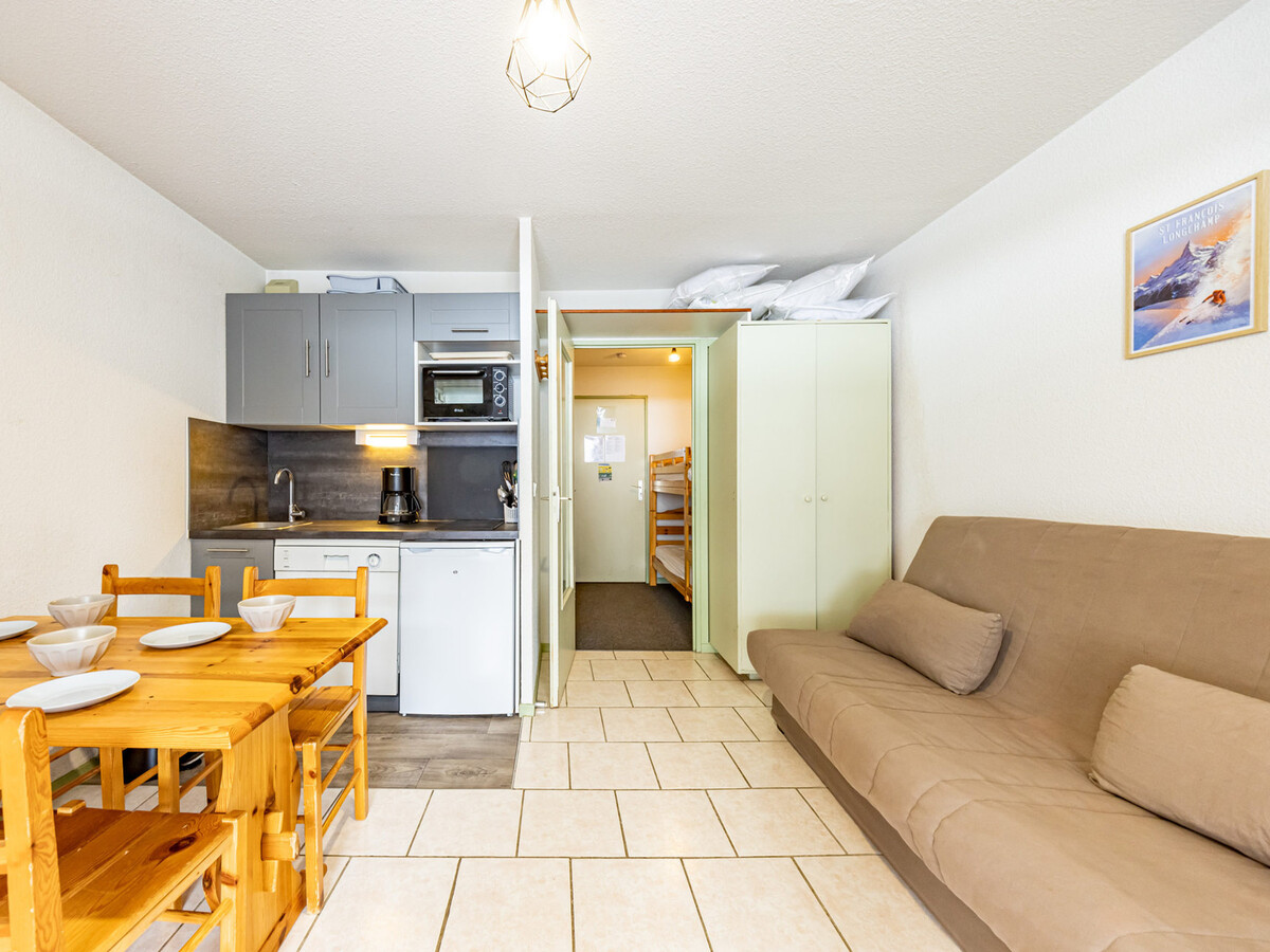 Studio 25m² 4 pers au pied des pistes, Saint-François-Longchamp - Photo 6