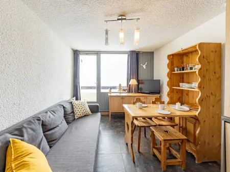 Location appartement à Saint François Longchamp, Studio moderne 22m² pour 4 pers., balcon, au pied des pistes