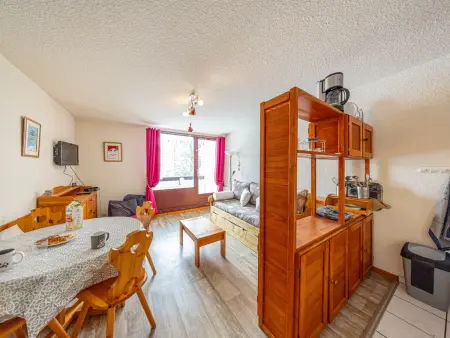 Location appartement à Saint François Longchamp, Studio Confort 4 Pers, Ski aux Pieds, Balcon Sud