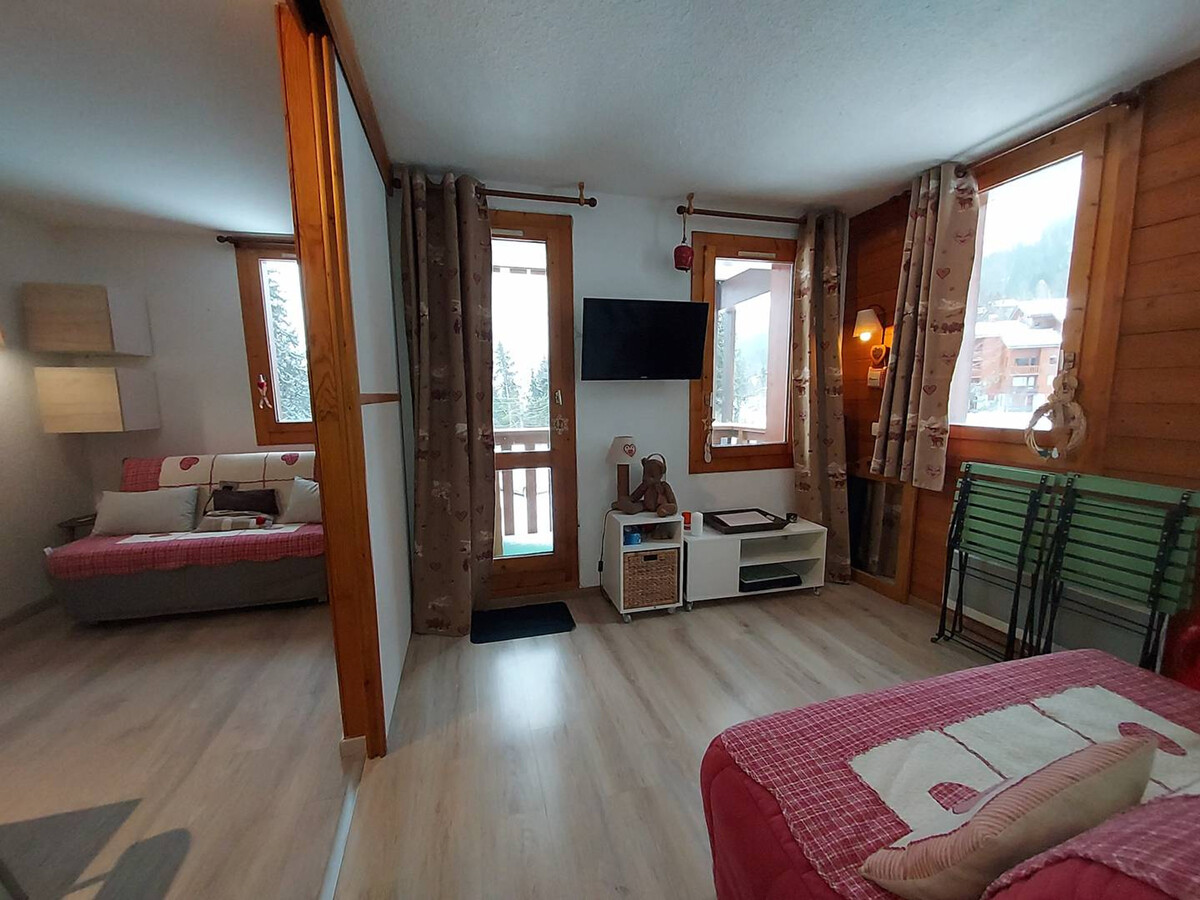 Studio divisible ski aux pieds à Valmorel - Photo 1