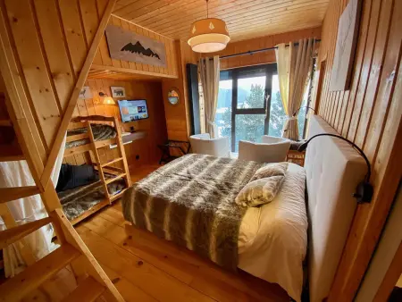 Chalet cozy avec jacuzzi et vue lac, Chalet 4 personnes à Les Angles - Photo 6