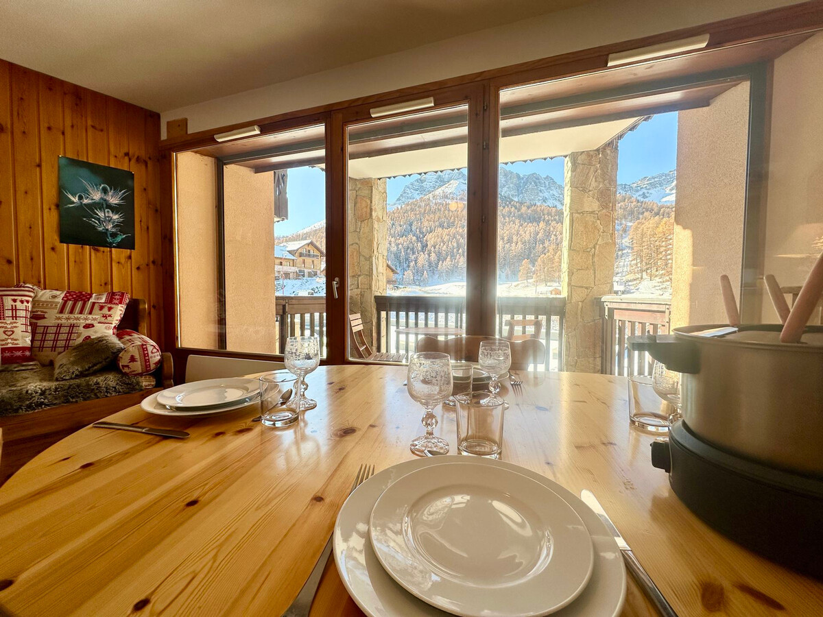 T3 Vars, terrasse sud, casier à ski, 4 pers. - Photo 5