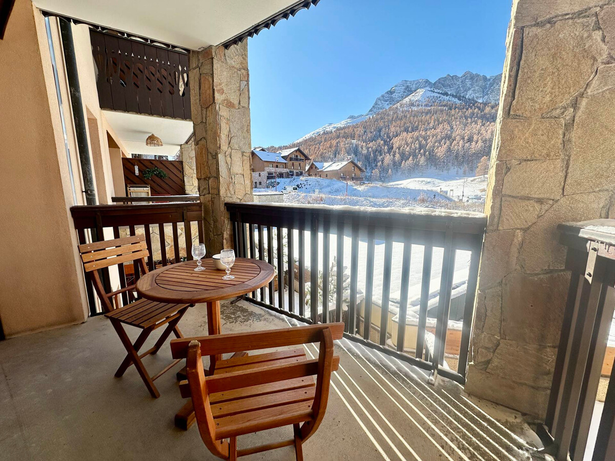 T3 Vars, terrasse sud, casier à ski, 4 pers. - Photo 8