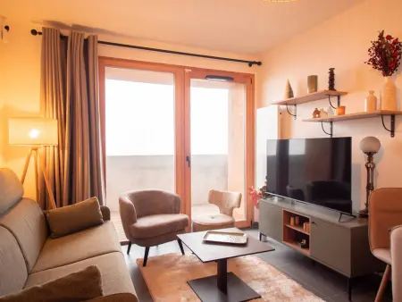 Location appartement à Valmorel, Charmant T2 à Valmorel avec parking et casier à ski