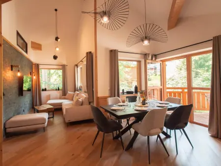Location appartement à Valmorel, Bel appartement 5 pièces à Valmorel avec parking, 8 pers.