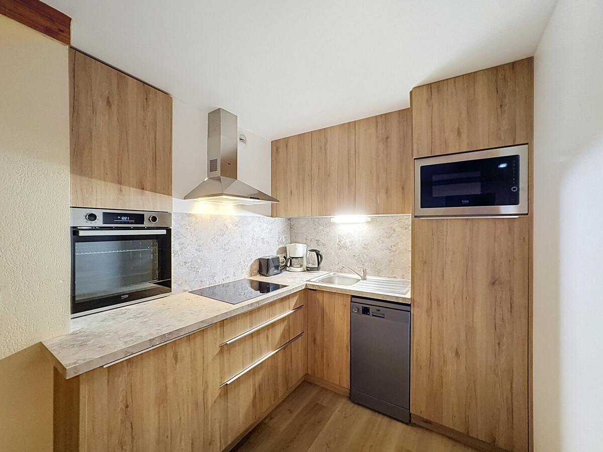 Appartement 3 pièces vue piste aux Menuires, 6 personnes - Photo 5