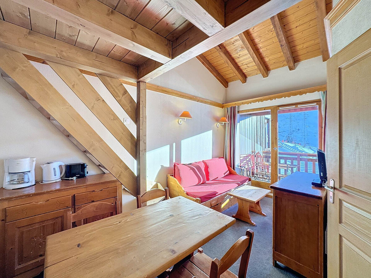Appartement 2 pièces mezzanine, balcon sud, accès pistes - Photo 1