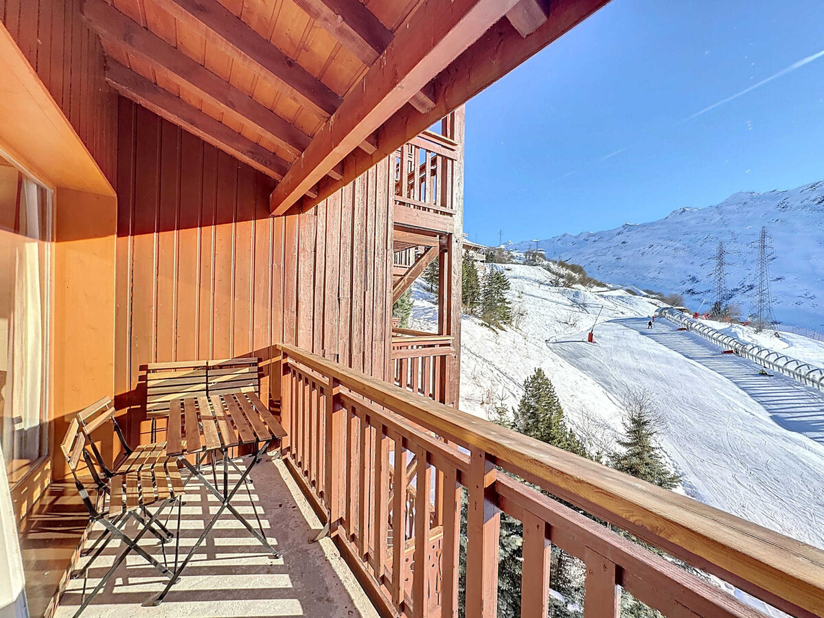 Appartement 2 pièces mezzanine, balcon sud, accès pistes - Photo 14