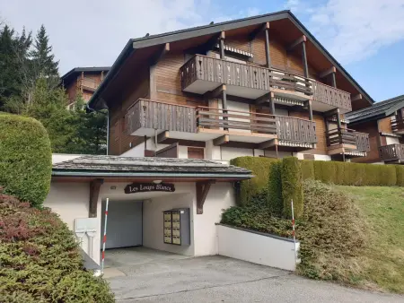 T2 design à La Clusaz, terrasse sud et garage : photo 18