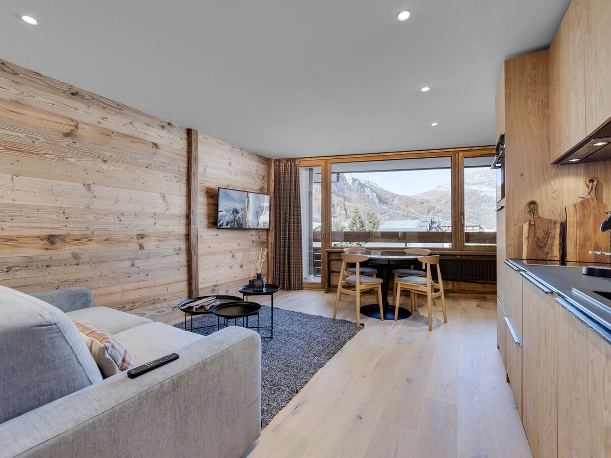 Appartement centre Val-d'Isère, 4 pers, balcon - Photo 1