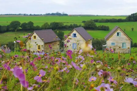 Location gite à Grand Laviers, Chalet en bois à Abbeville près de Somme