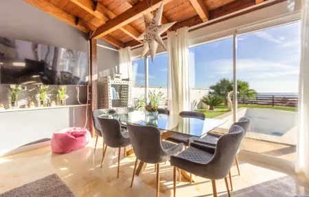 Maison 10 pers. avec piscine privée et vue mer à Bolnuevo : photo 14