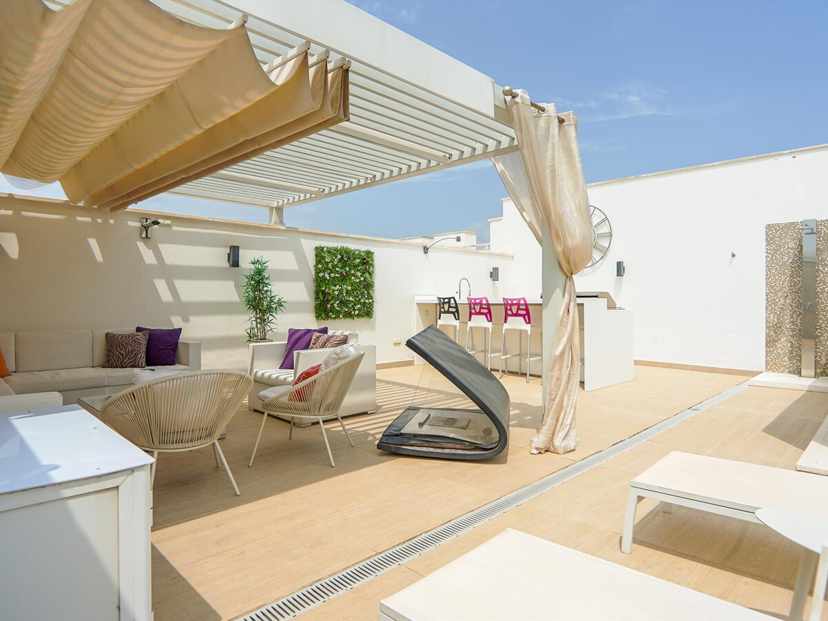 Penthouse 3 chambres, terrasse-toit et piscine à San Pedro - Photo 25