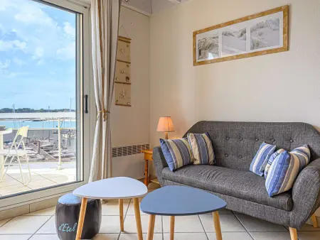 Duplex 3 pièces avec balcon vue port à Étel - Photo 1