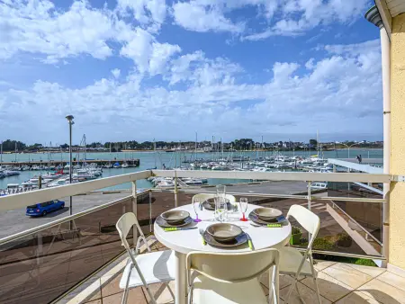 Duplex 3 pièces avec balcon vue port à Étel - Photo 9