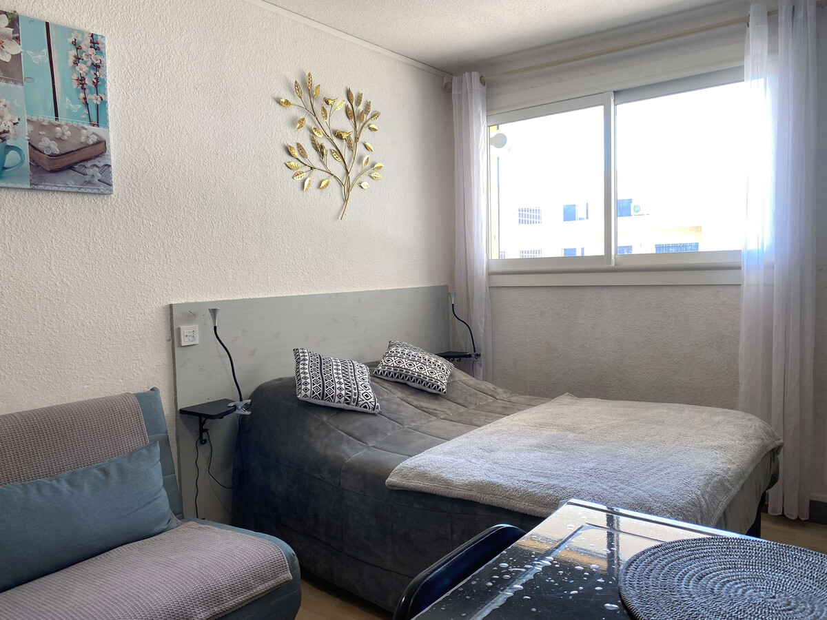 Studio climatisé avec lit 140 à Balaruc-les-Bains - Photo 2