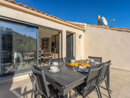 Maison Fabrégas à 250 m de la plage, terrasse 30 m² : photo 8