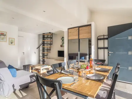 Maison Fabrégas à 250 m de la plage, terrasse 30 m² : photo 10