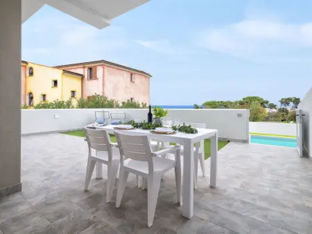 La terrazza sulla piscina – Apt 3 pièces avec terrasse : photo 3