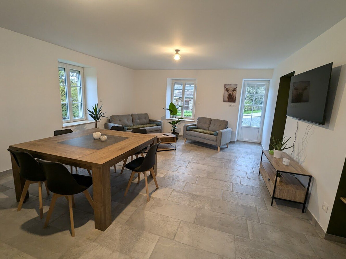 Maison 6 pers. à Sainte-Barbe, poêle à bois et terrasse - Photo 3