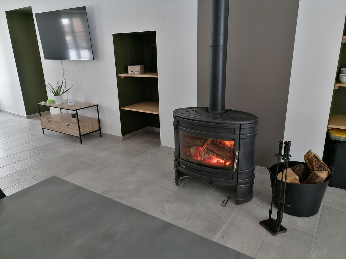 Maison 6 pers. à Sainte-Barbe, poêle à bois et terrasse - Photo 5