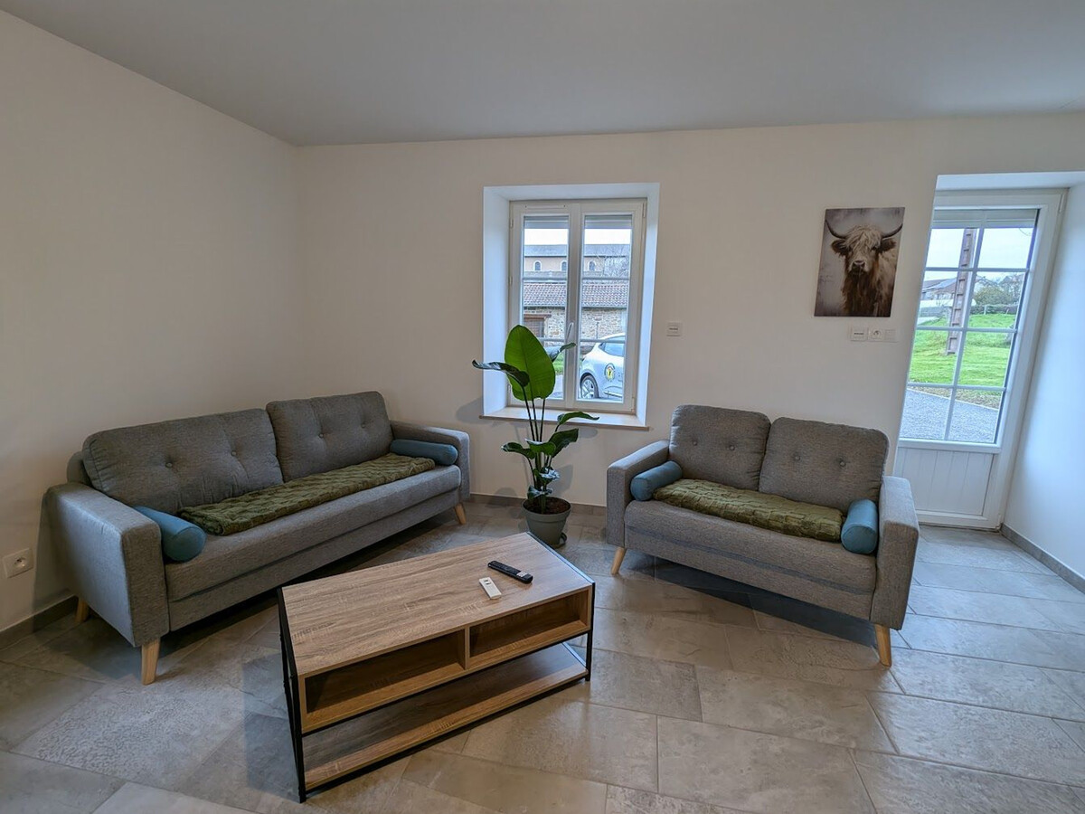 Maison 6 pers. à Sainte-Barbe, poêle à bois et terrasse - Photo 9