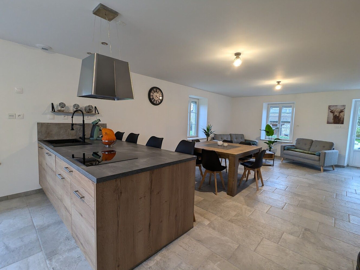 Maison 6 pers. à Sainte-Barbe, poêle à bois et terrasse - Photo 12