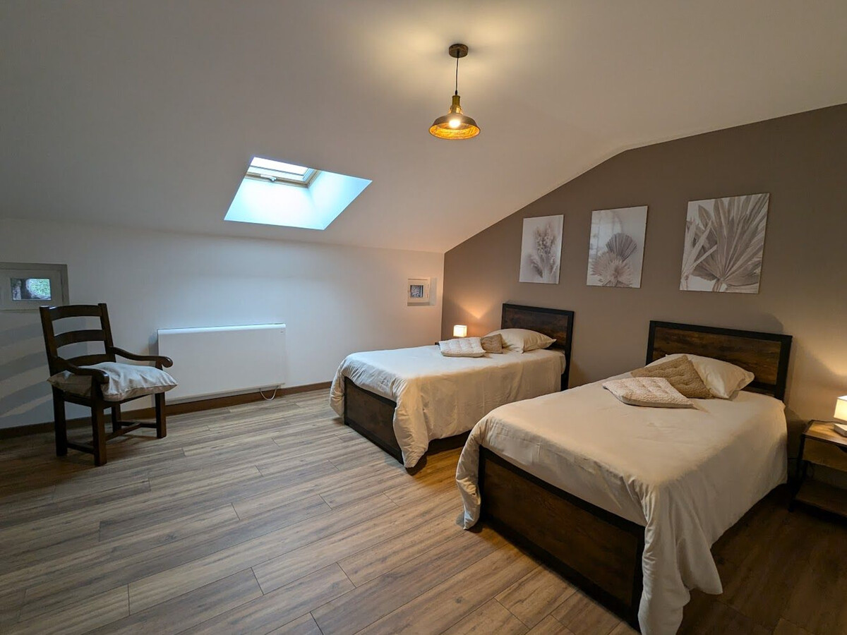 Maison 6 pers. à Sainte-Barbe, poêle à bois et terrasse - Photo 25